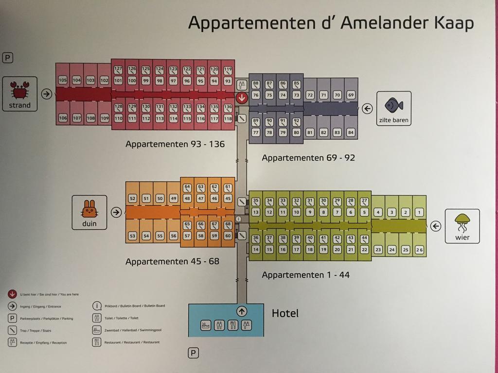 Appartement Ut & Thus, Resort Amelander Kaap Hollum  Extérieur photo